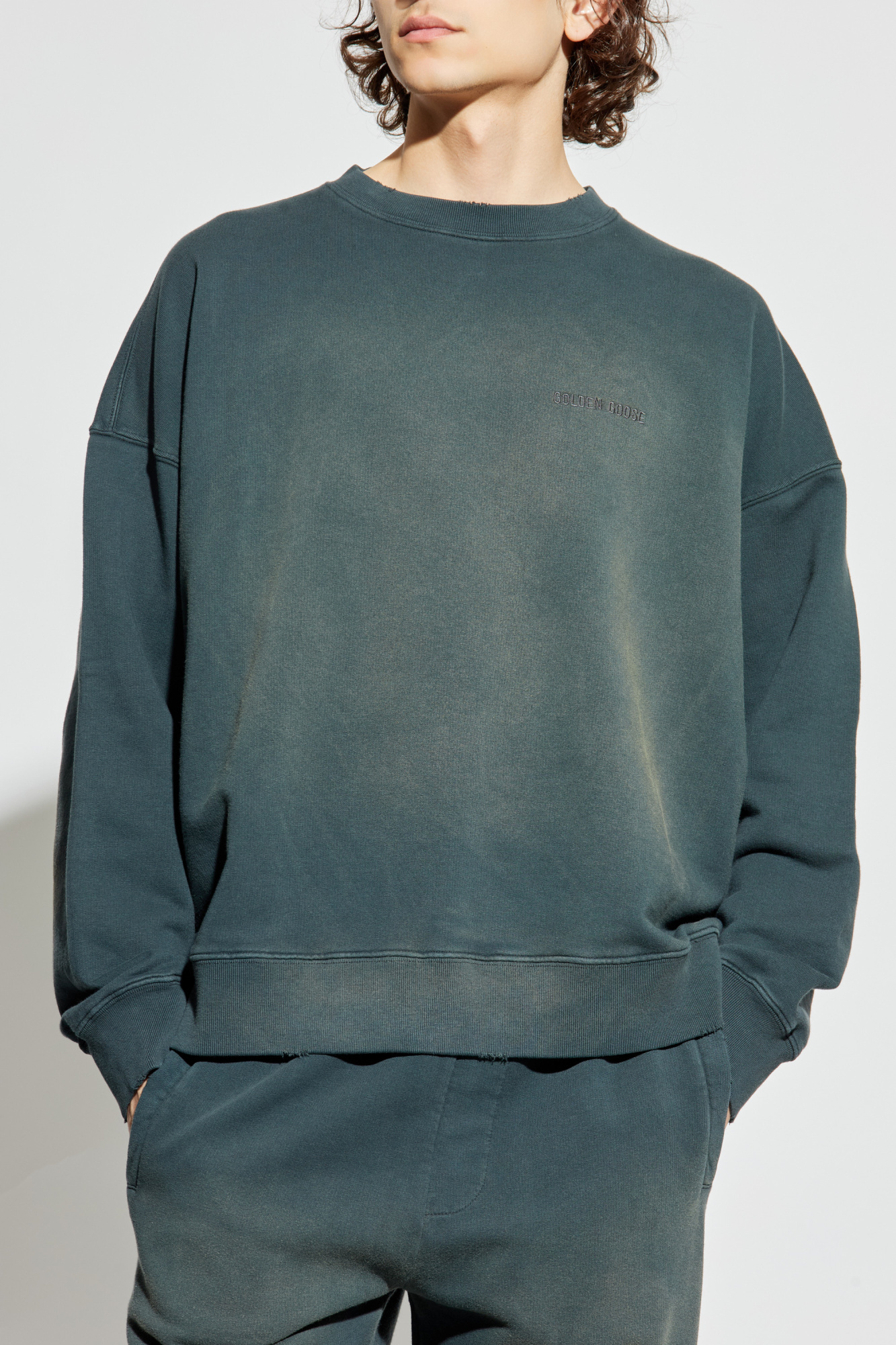 Golden Goose Sweatshirt with logo | Men's Clothing | Vitkac